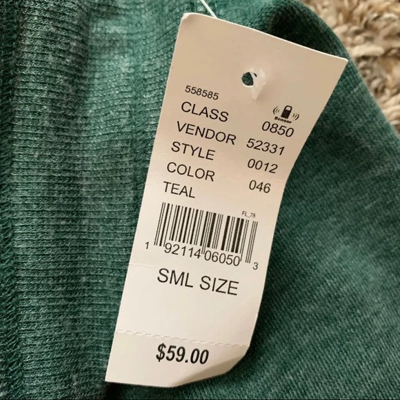 Women’s Tommy Hilfiger Heritage Logo Teal Joggers - Picture 7 of 8